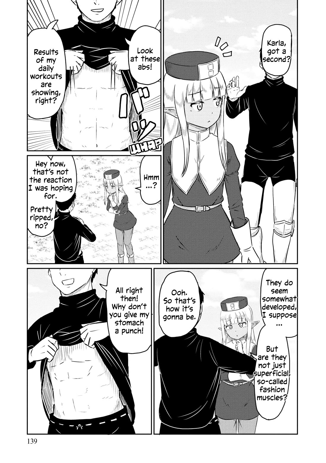 Kono Healer Mendokusai Chapter 68.2 page 2 - Chapter 68.2: Abs