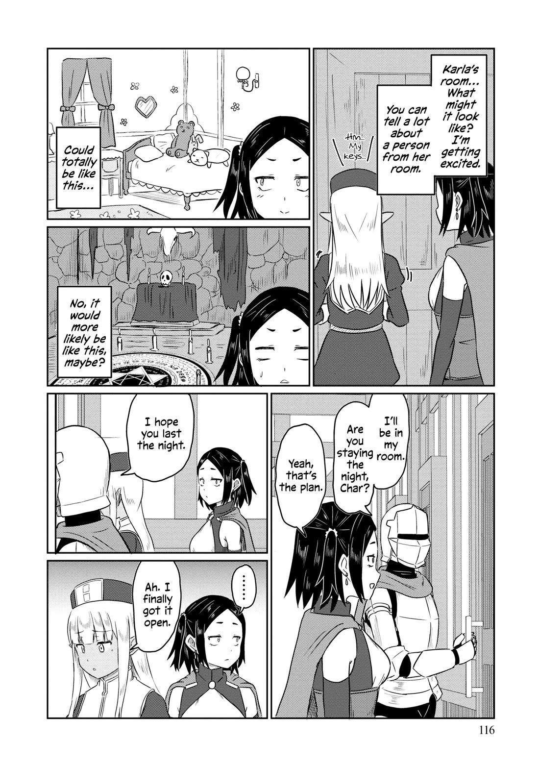 Kono Healer Mendokusai Chapter 68 page 5 - Chapter 68: Karla's Room