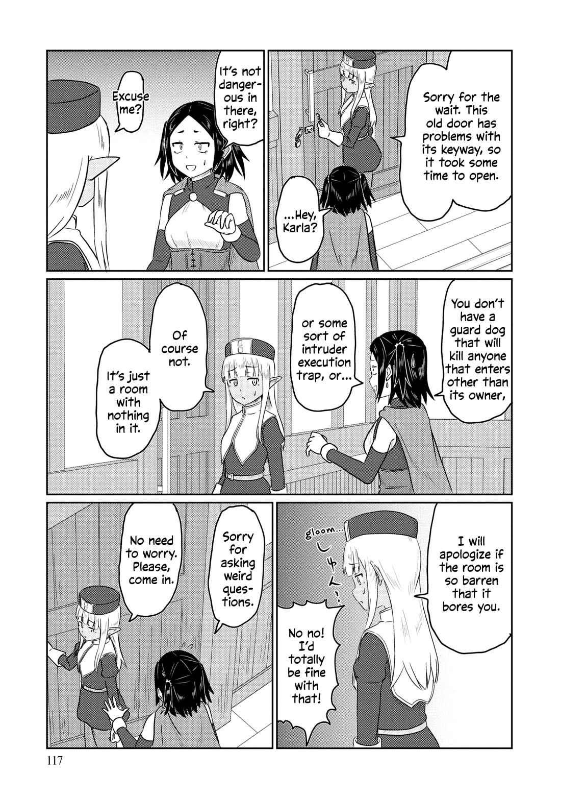 Kono Healer Mendokusai Chapter 68 page 6 - Chapter 68: Karla's Room