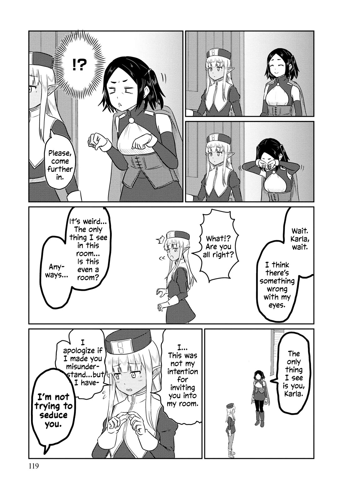 Kono Healer Mendokusai Chapter 68 page 8 - Chapter 68: Karla's Room