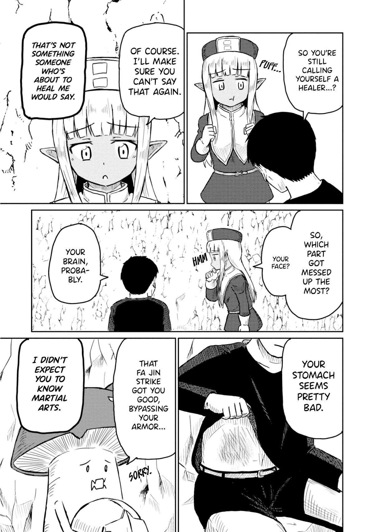 Kono Healer Mendokusai Chapter 7 page 6 - Chapter 7: Healing