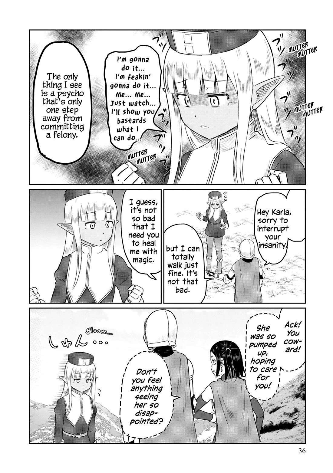 Kono Healer Mendokusai Chapter 71 page 5 - Chapter 71: Karla's Healing Magic
