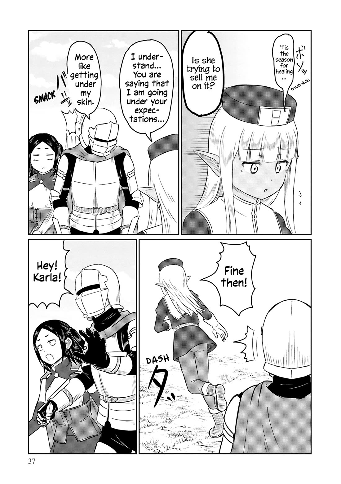 Kono Healer Mendokusai Chapter 71 page 6 - Chapter 71: Karla's Healing Magic
