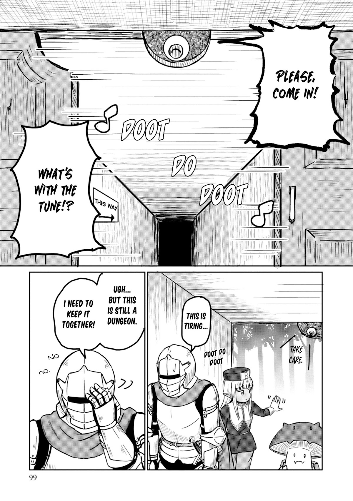 Kono Healer Mendokusai Chapter 8 page 10 - Chapter 8: Dungeon