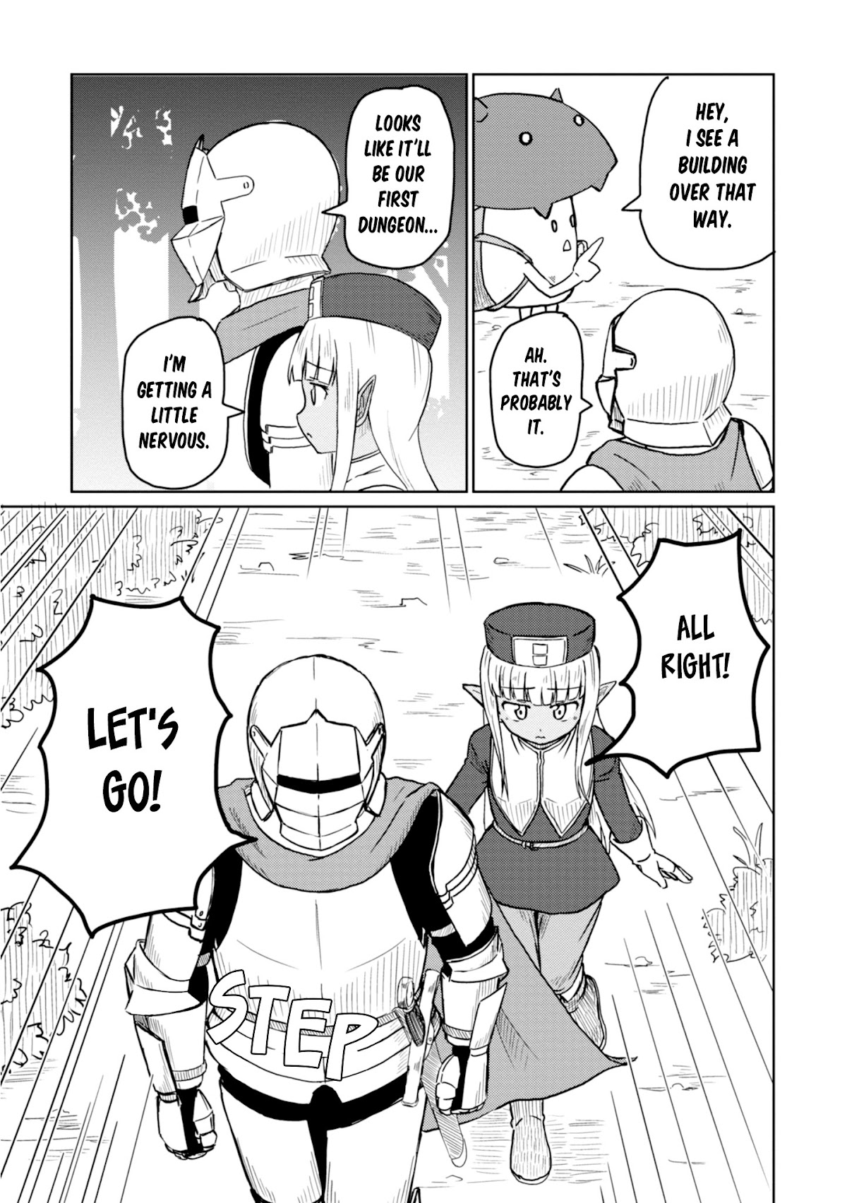 Kono Healer Mendokusai Chapter 8 page 4 - Chapter 8: Dungeon