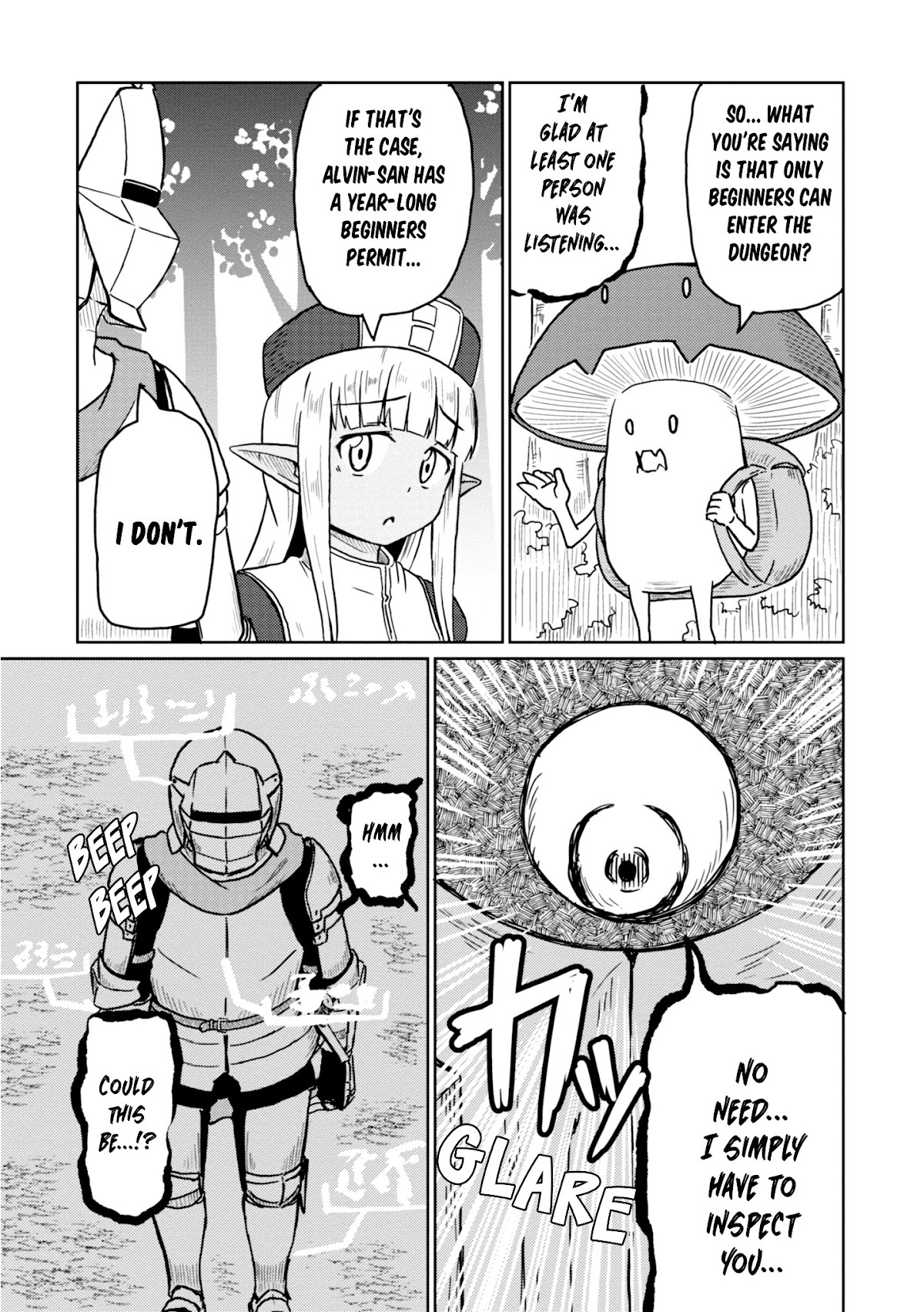 Kono Healer Mendokusai Chapter 8 page 8 - Chapter 8: Dungeon