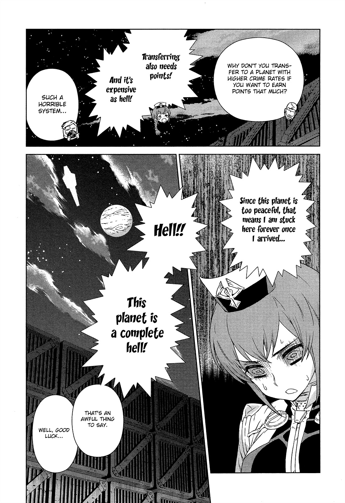 Kono Jinruiiki no Zelphy Chapter 3 page 28 - Chapter 3: Off the World: Tialy = Vaadiz