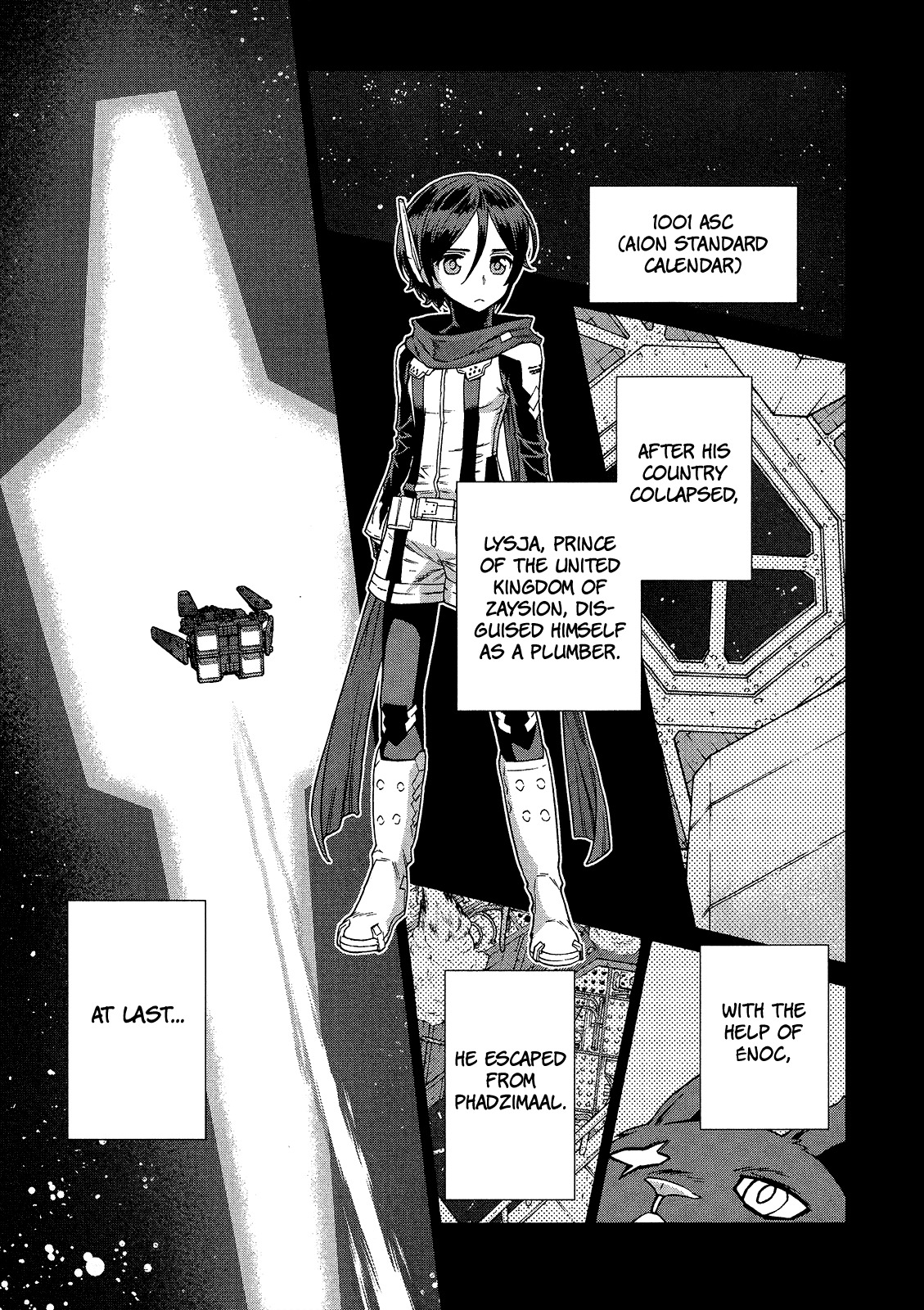Kono Jinruiiki no Zelphy Chapter 3 page 4 - Chapter 3: Off the World: Tialy = Vaadiz