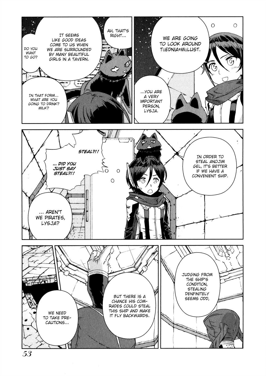 Kono Jinruiiki no Zelphy Chapter 7 page 13 - Chapter 7: Tuednia = Mulust: Feeder of a Monster