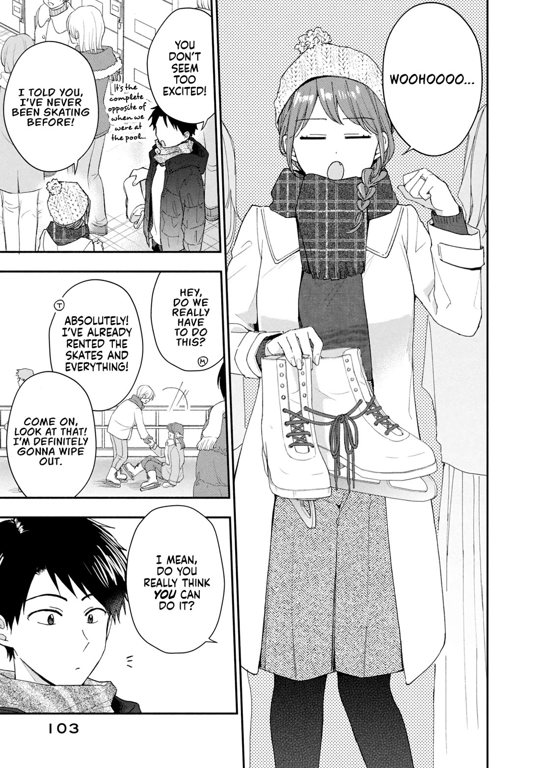 Kono Kaisha ni Suki na Hito ga Imasu Chapter 105 page 3 - Chapter 105: Skating Date