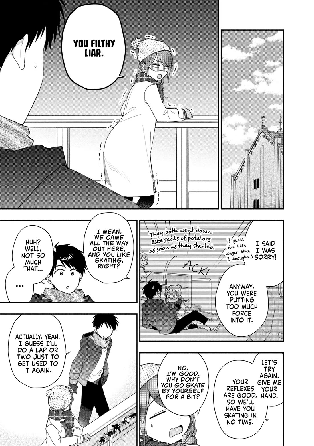 Kono Kaisha ni Suki na Hito ga Imasu Chapter 105 page 5 - Chapter 105: Skating Date