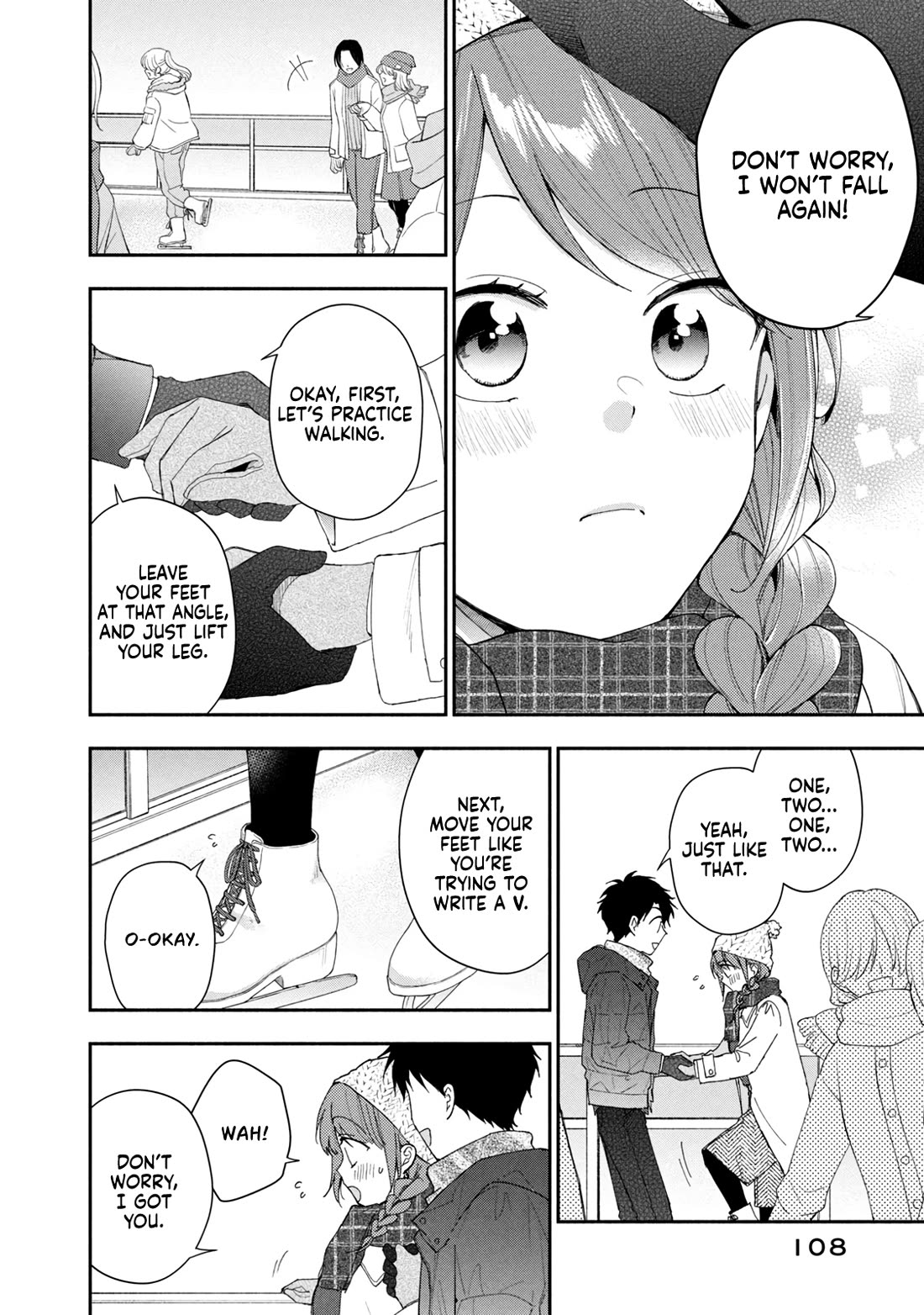 Kono Kaisha ni Suki na Hito ga Imasu Chapter 105 page 8 - Chapter 105: Skating Date