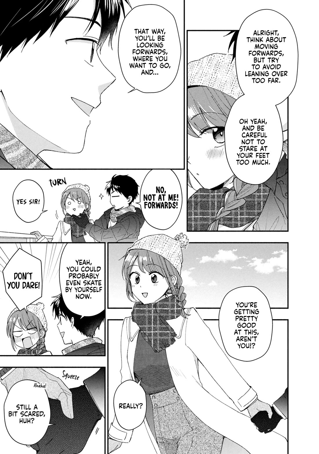 Kono Kaisha ni Suki na Hito ga Imasu Chapter 105 page 9 - Chapter 105: Skating Date