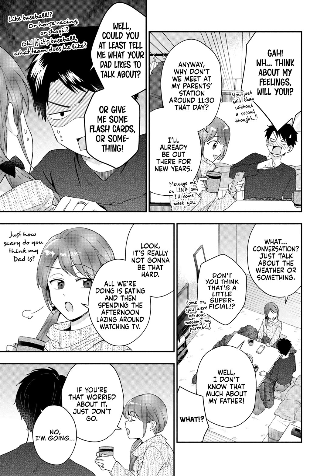 Kono Kaisha ni Suki na Hito ga Imasu Chapter 107 page 7 - Chapter 107: Visiting the Parents