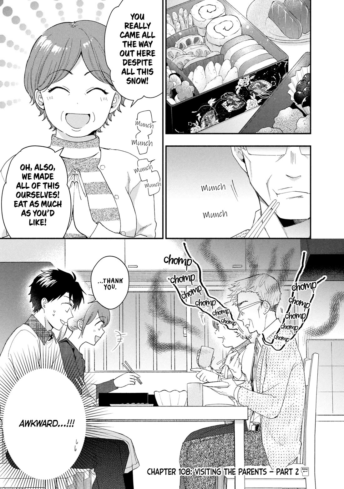 Kono Kaisha ni Suki na Hito ga Imasu Chapter 108 page 6 - Chapter 108: Visiting the Parents — Part 2