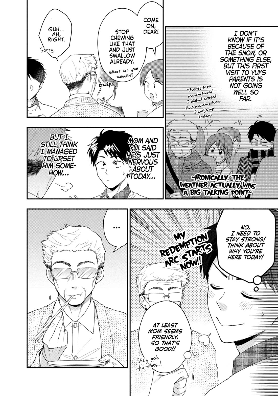 Kono Kaisha ni Suki na Hito ga Imasu Chapter 108 page 7 - Chapter 108: Visiting the Parents — Part 2