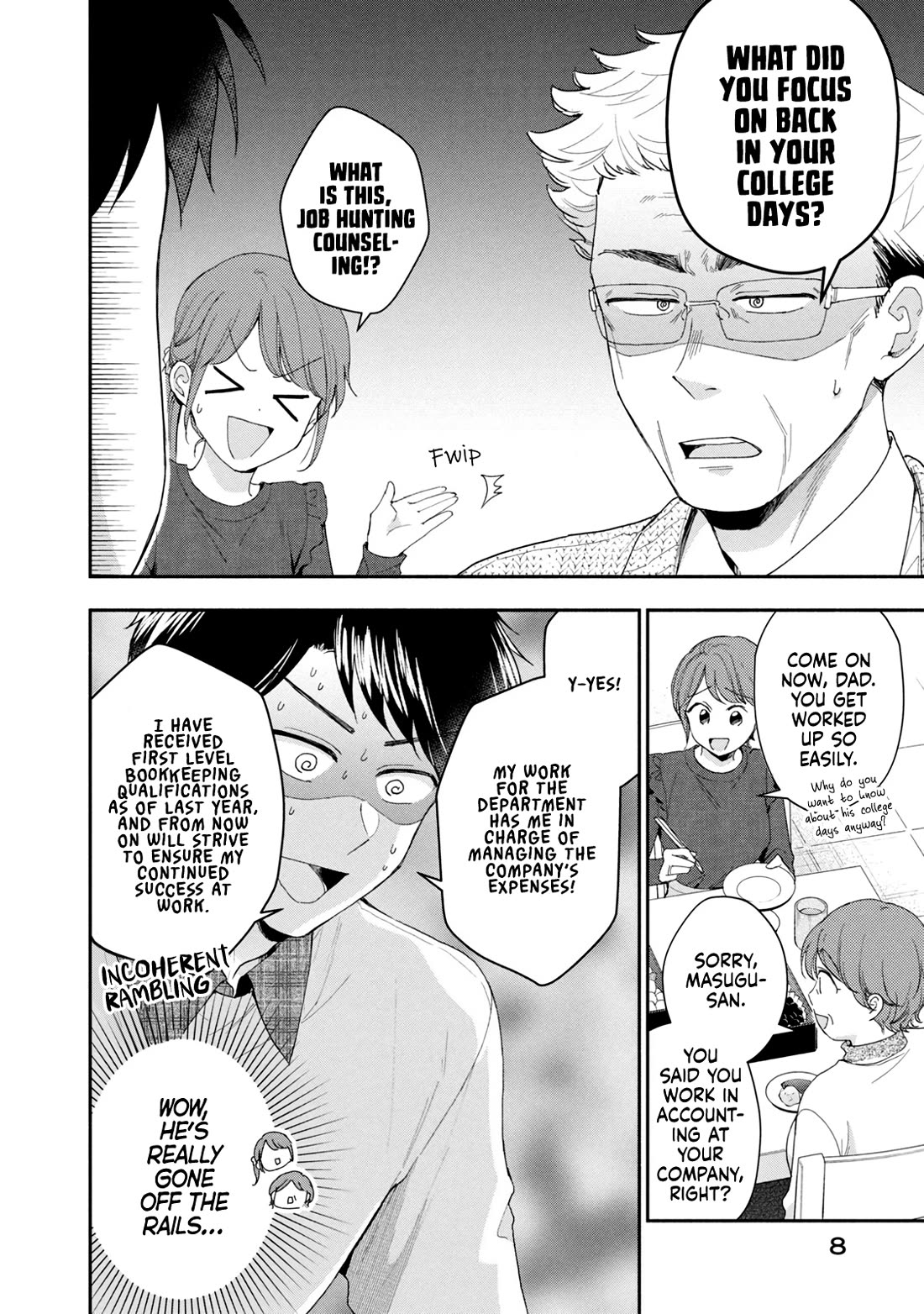 Kono Kaisha ni Suki na Hito ga Imasu Chapter 108 page 9 - Chapter 108: Visiting the Parents — Part 2