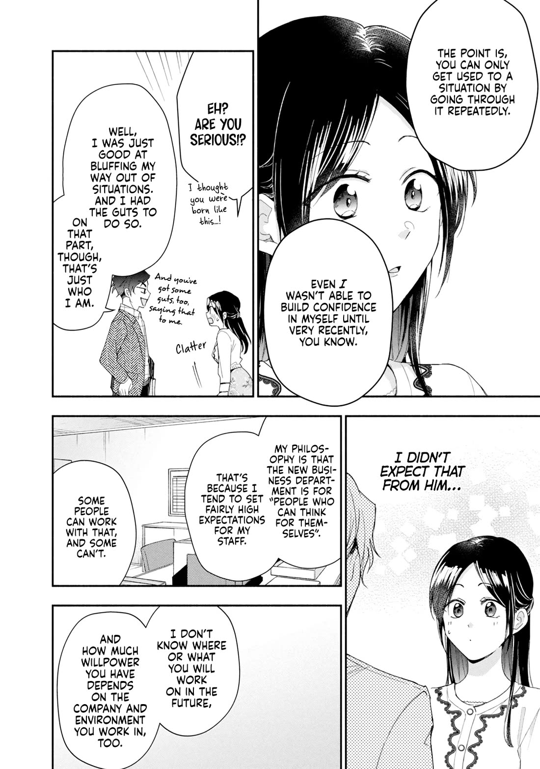 Kono Kaisha ni Suki na Hito ga Imasu Chapter 110 page 10 - Chapter 110: More Confidence