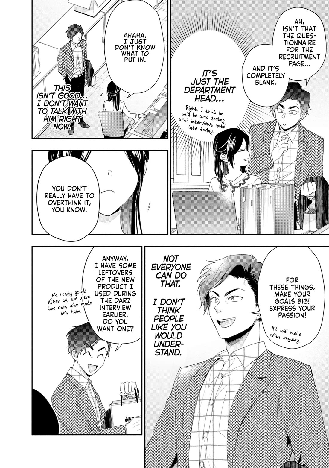 Kono Kaisha ni Suki na Hito ga Imasu Chapter 110 page 8 - Chapter 110: More Confidence