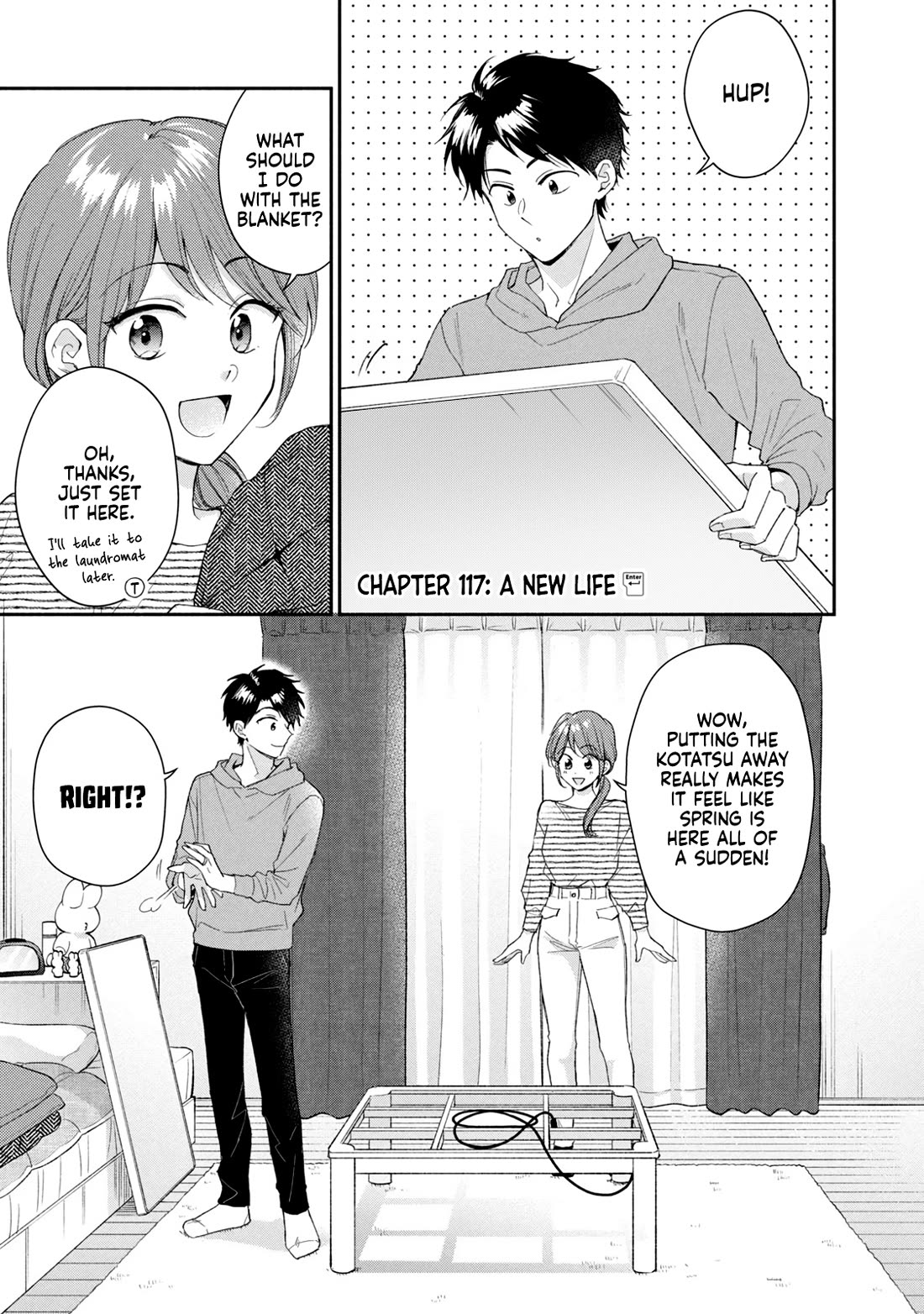 Kono Kaisha ni Suki na Hito ga Imasu Chapter 117 page 1 - Chapter 117: A New Life
