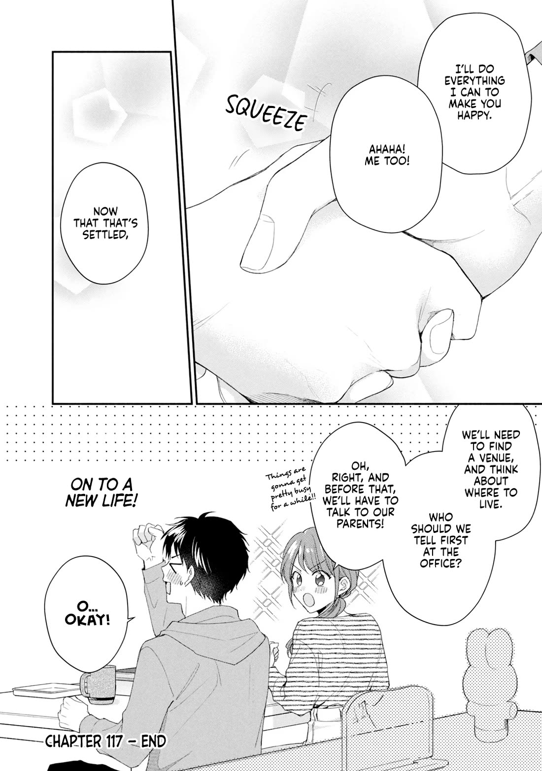 Kono Kaisha ni Suki na Hito ga Imasu Chapter 117 page 11 - Chapter 117: A New Life