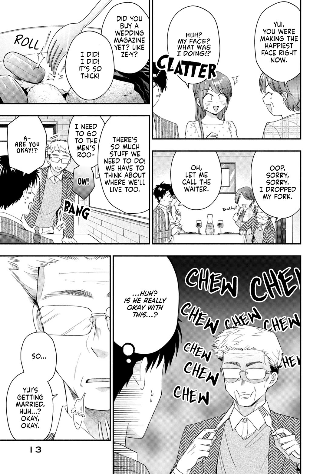 Kono Kaisha ni Suki na Hito ga Imasu Chapter 118 page 13 - Chapter 118: Marriage Announcement