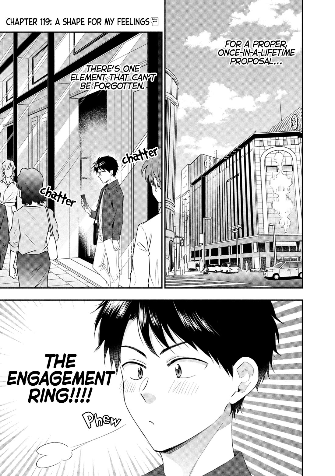 Kono Kaisha ni Suki na Hito ga Imasu Chapter 119 page 1 - Chapter 119: A Shape for My Feelings