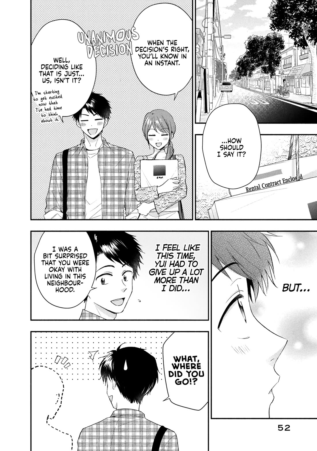 Kono Kaisha ni Suki na Hito ga Imasu Chapter 121 page 8 - Chapter 121: To a New Neighbourhood