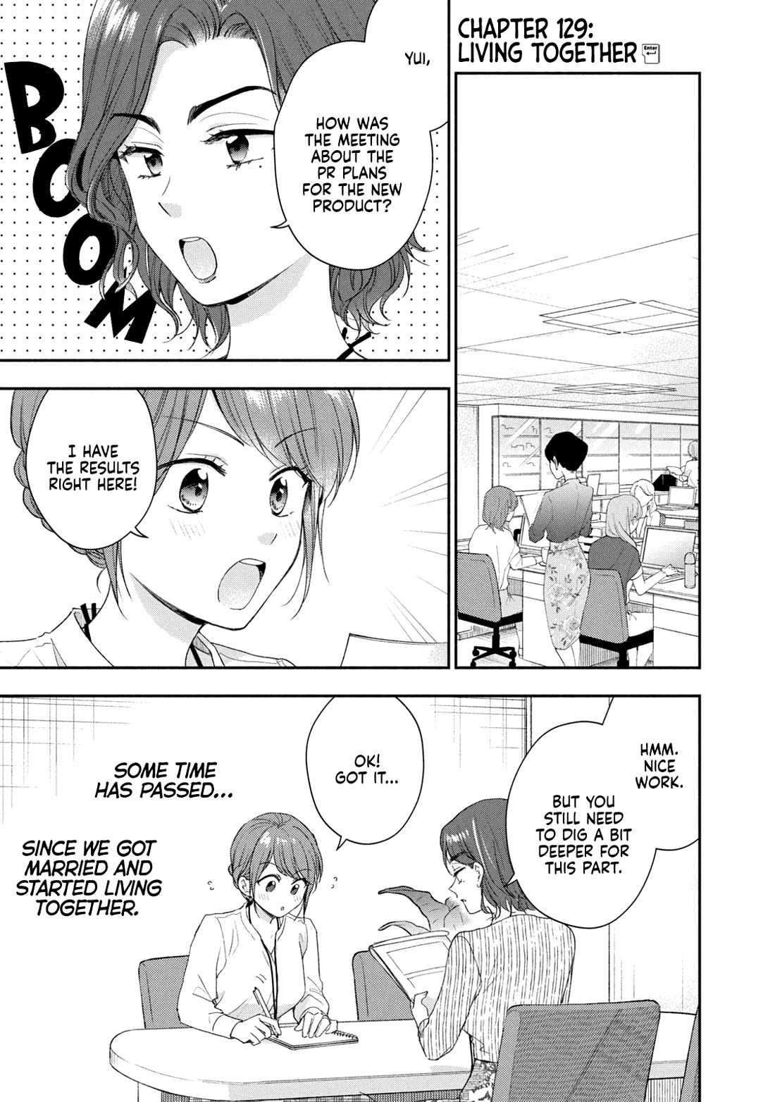 Kono Kaisha ni Suki na Hito ga Imasu Chapter 129 page 1 - Chapter 129