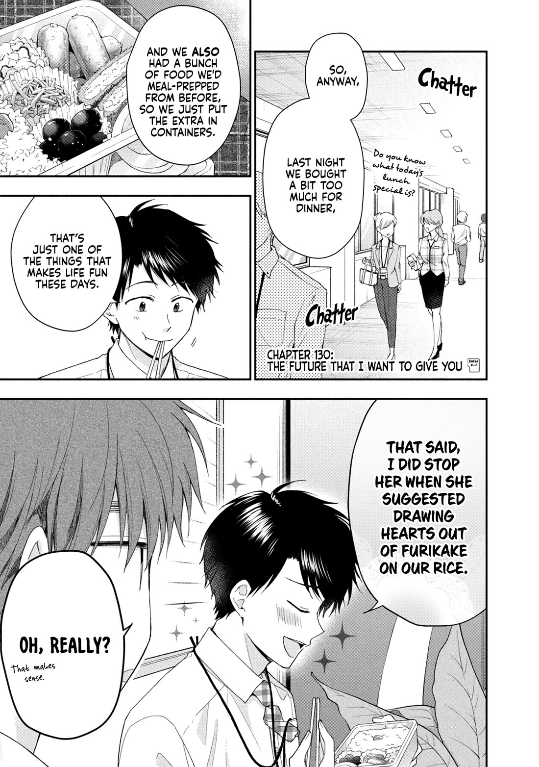 Kono Kaisha ni Suki na Hito ga Imasu Chapter 130 page 1 - Chapter 130