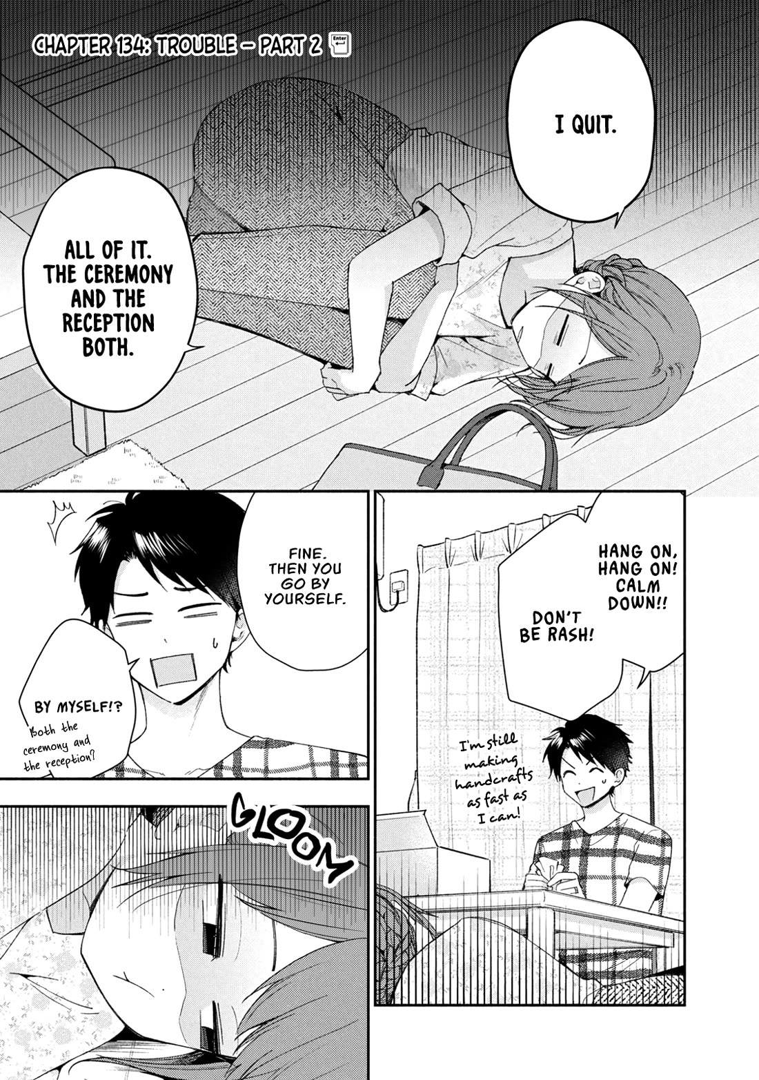 Kono Kaisha ni Suki na Hito ga Imasu Chapter 134 page 1 - Chapter 134