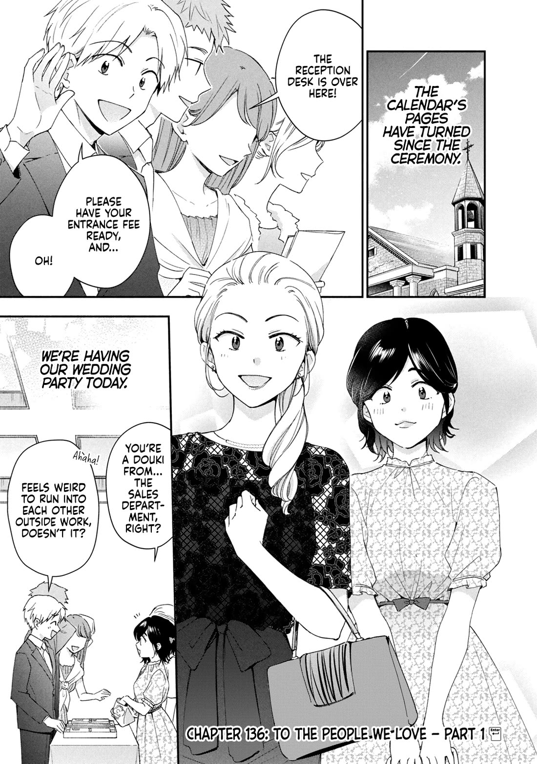 Kono Kaisha ni Suki na Hito ga Imasu Chapter 136 page 1 - Chapter 136