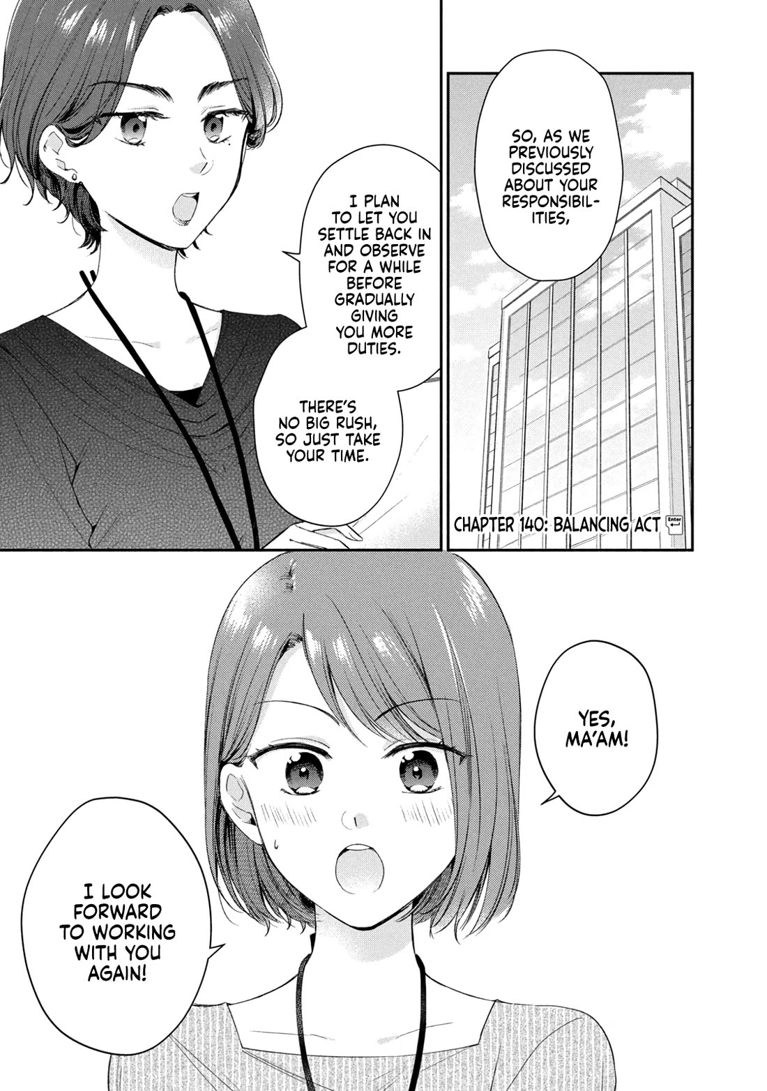 Kono Kaisha ni Suki na Hito ga Imasu Chapter 140 page 1 - Chapter 140