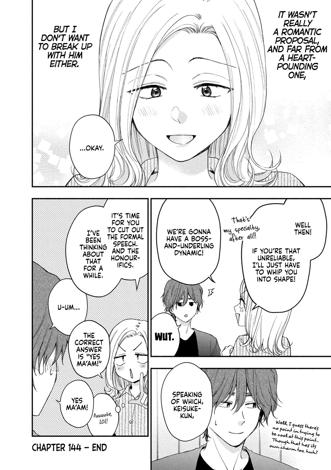 Kono Kaisha ni Suki na Hito ga Imasu Chapter 144 page 12 - Chapter 144