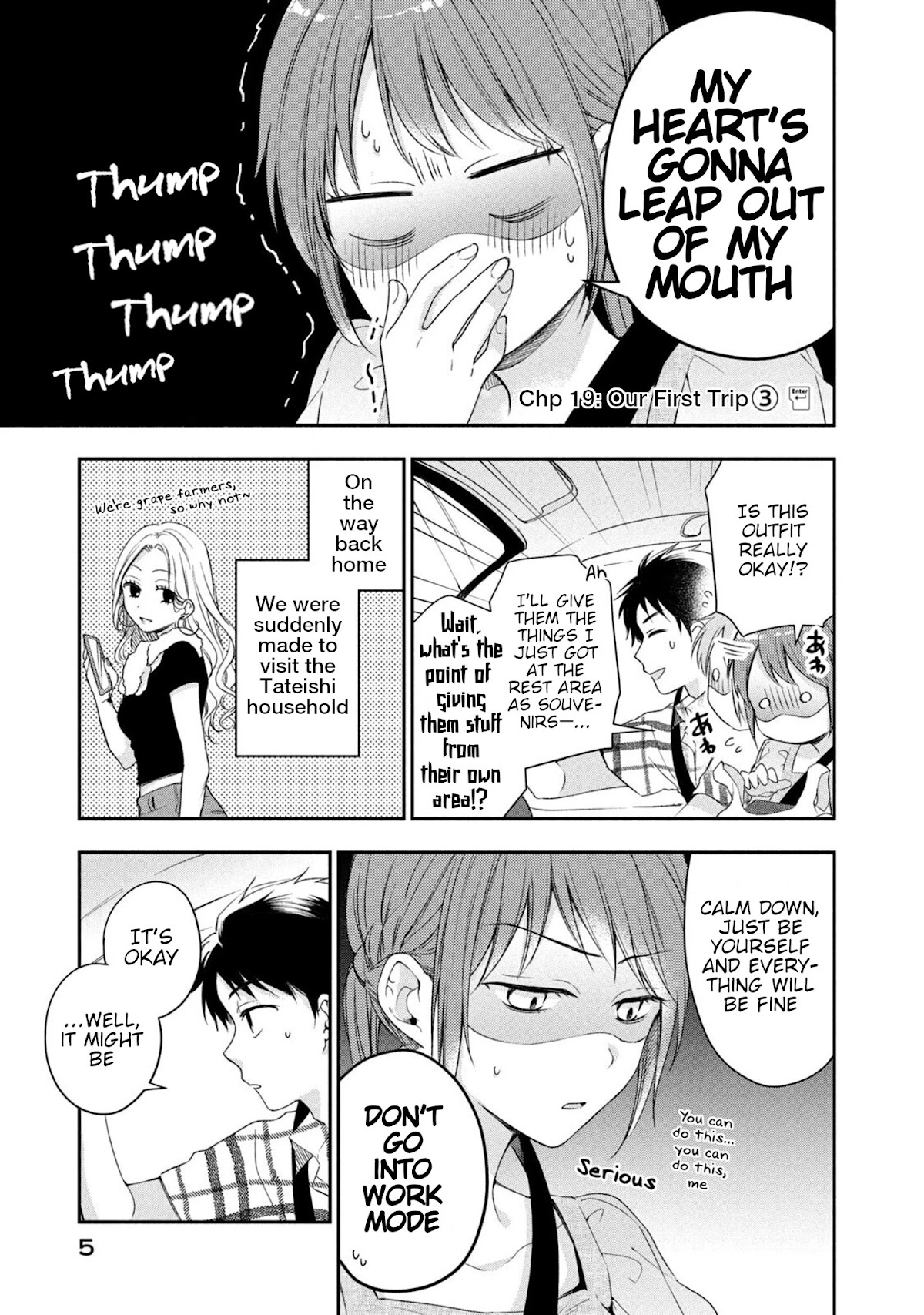 Kono Kaisha ni Suki na Hito ga Imasu Chapter 19 page 6 - Chapter 19: Our First Trip 3