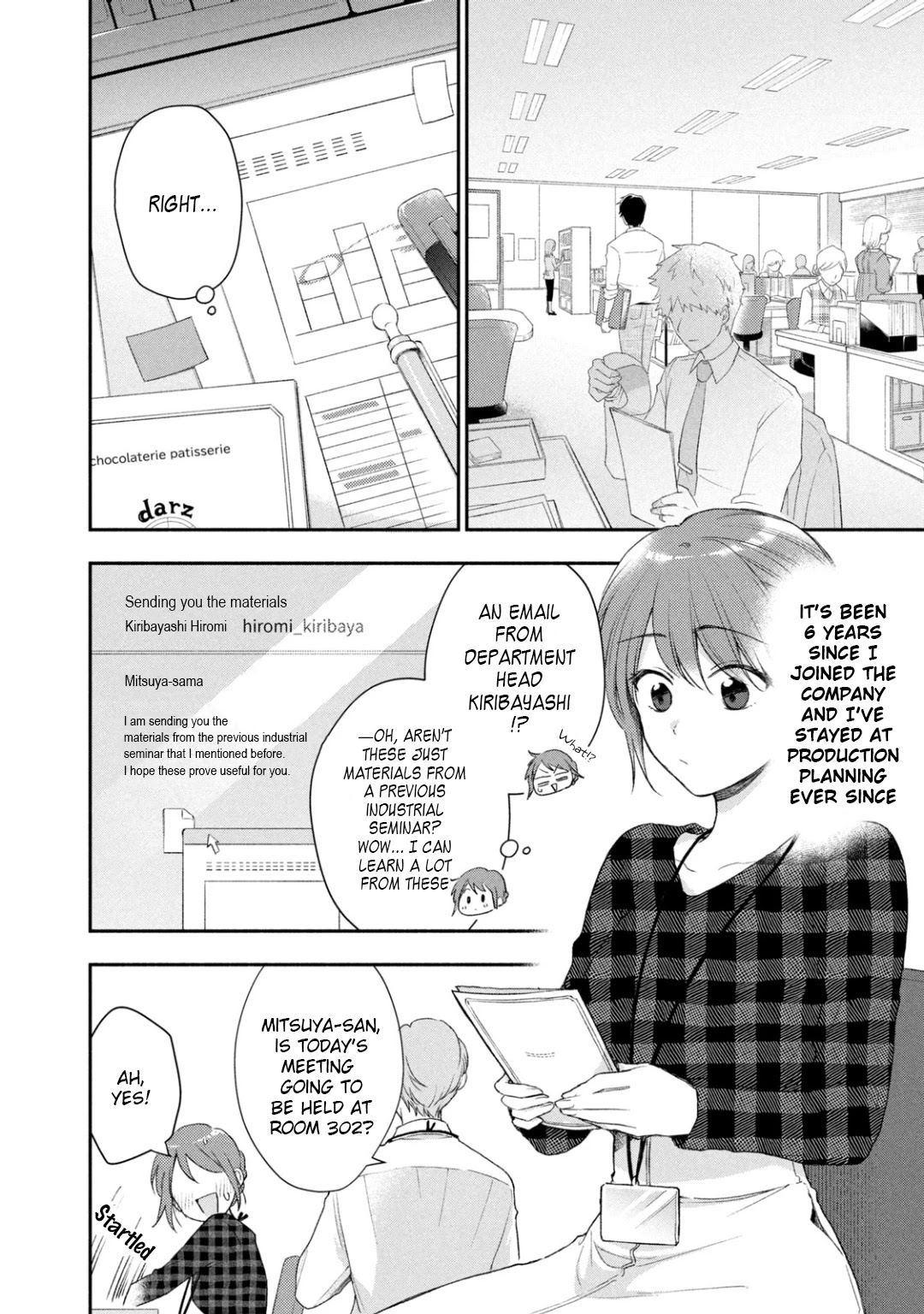 Kono Kaisha ni Suki na Hito ga Imasu Chapter 31 page 6 - Chapter 31