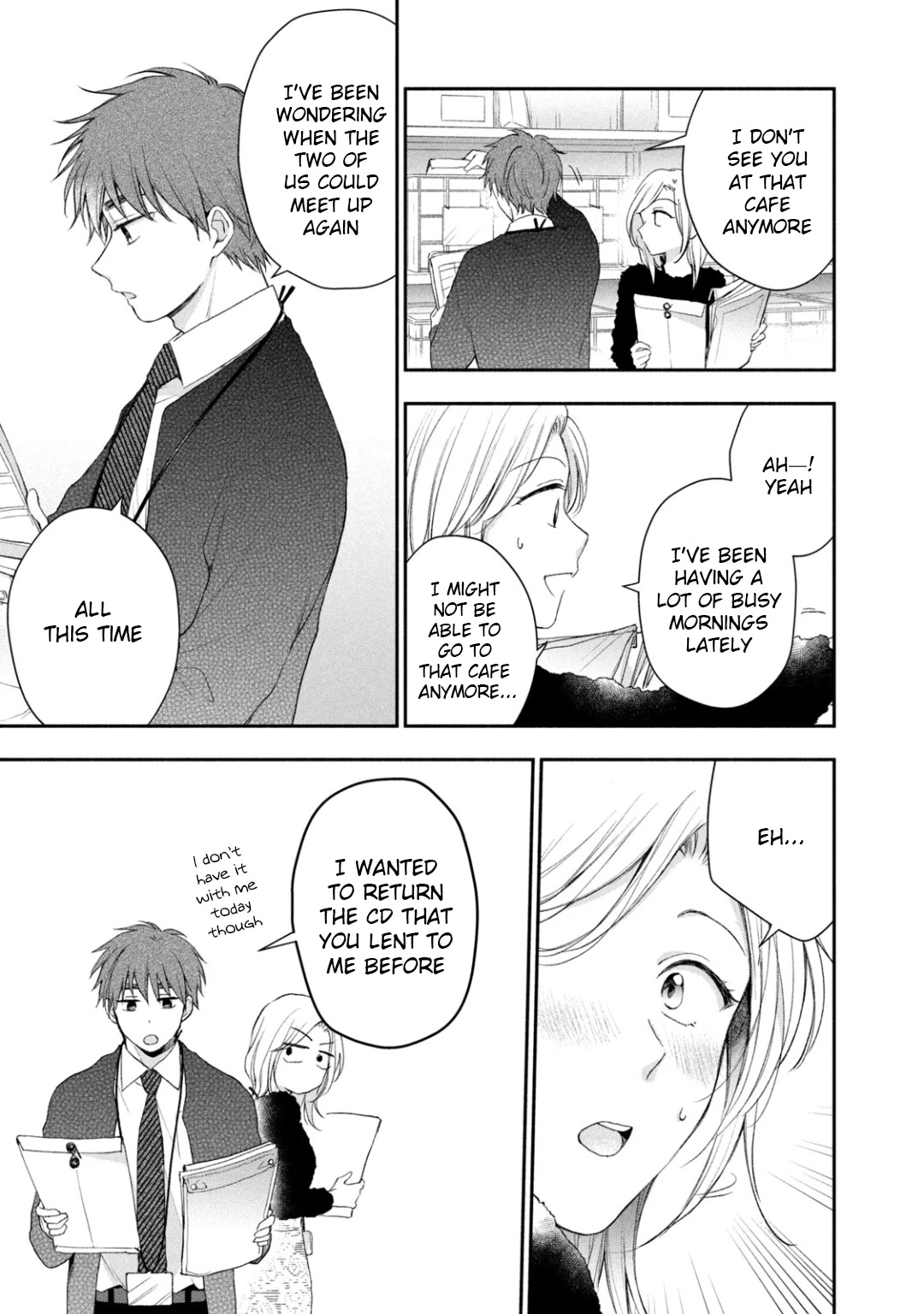 Kono Kaisha ni Suki na Hito ga Imasu Chapter 35 page 9 - Chapter 35: There's Nothing To Be Worried About