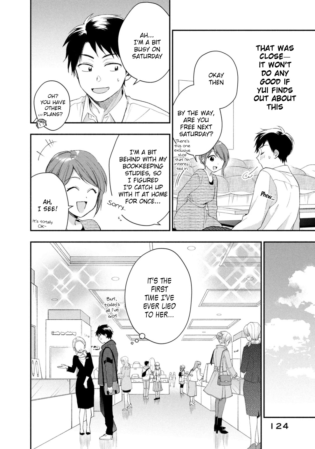 Kono Kaisha ni Suki na Hito ga Imasu Chapter 36 page 8 - Chapter 36: Anniversary ①