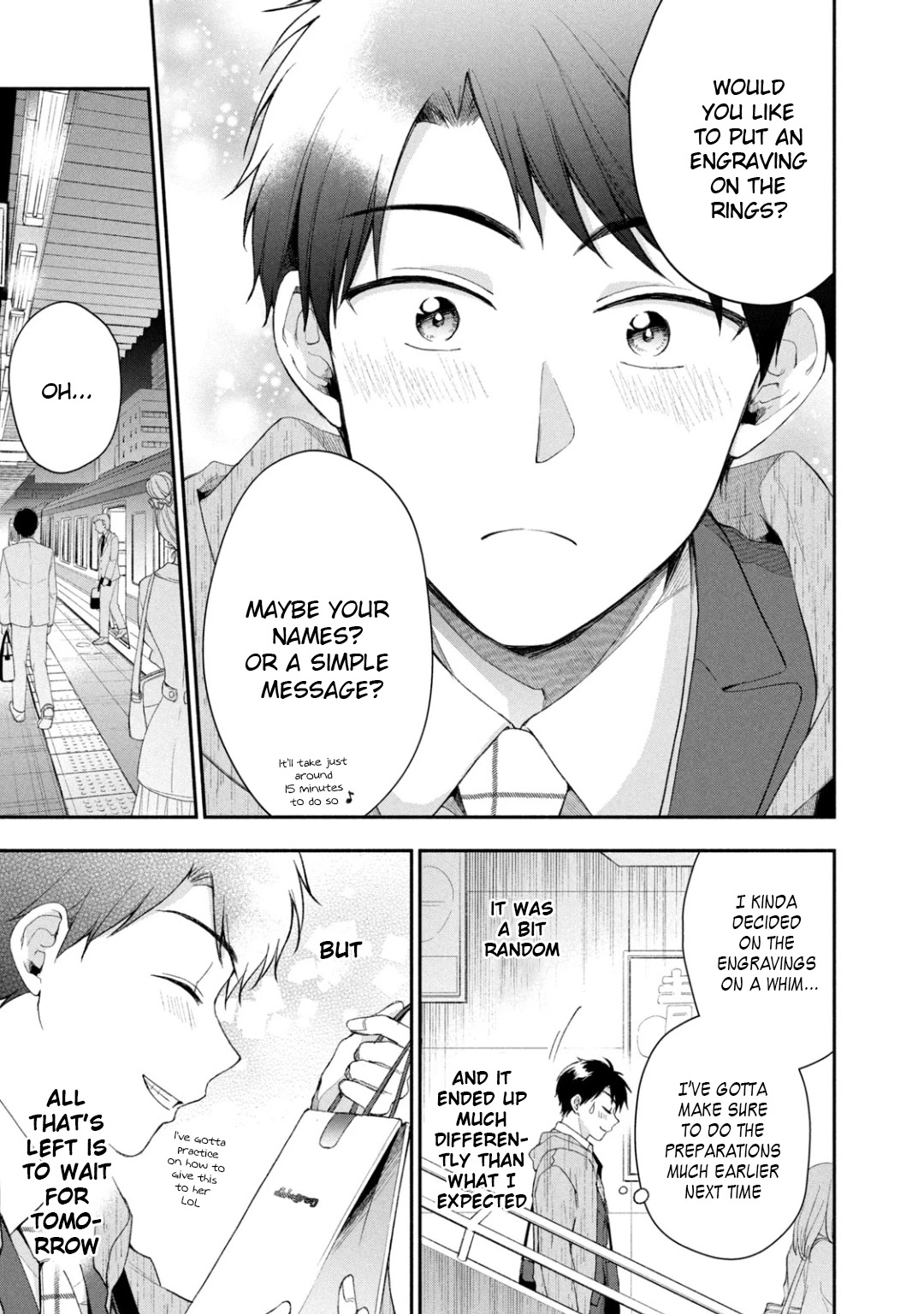 Kono Kaisha ni Suki na Hito ga Imasu Chapter 37 page 12 - Chapter 37: Anniversary ②
