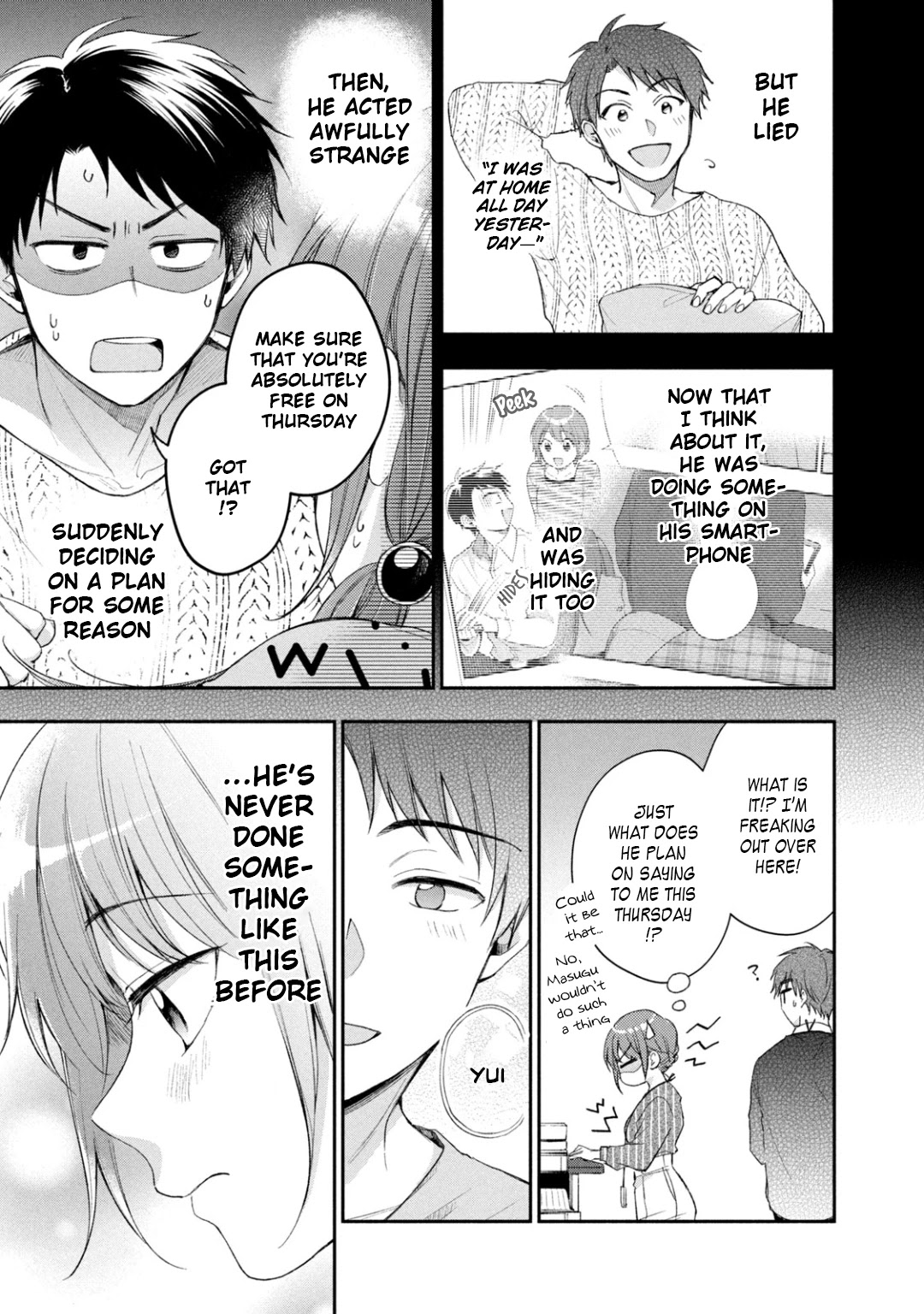 Kono Kaisha ni Suki na Hito ga Imasu Chapter 37 page 8 - Chapter 37: Anniversary ②