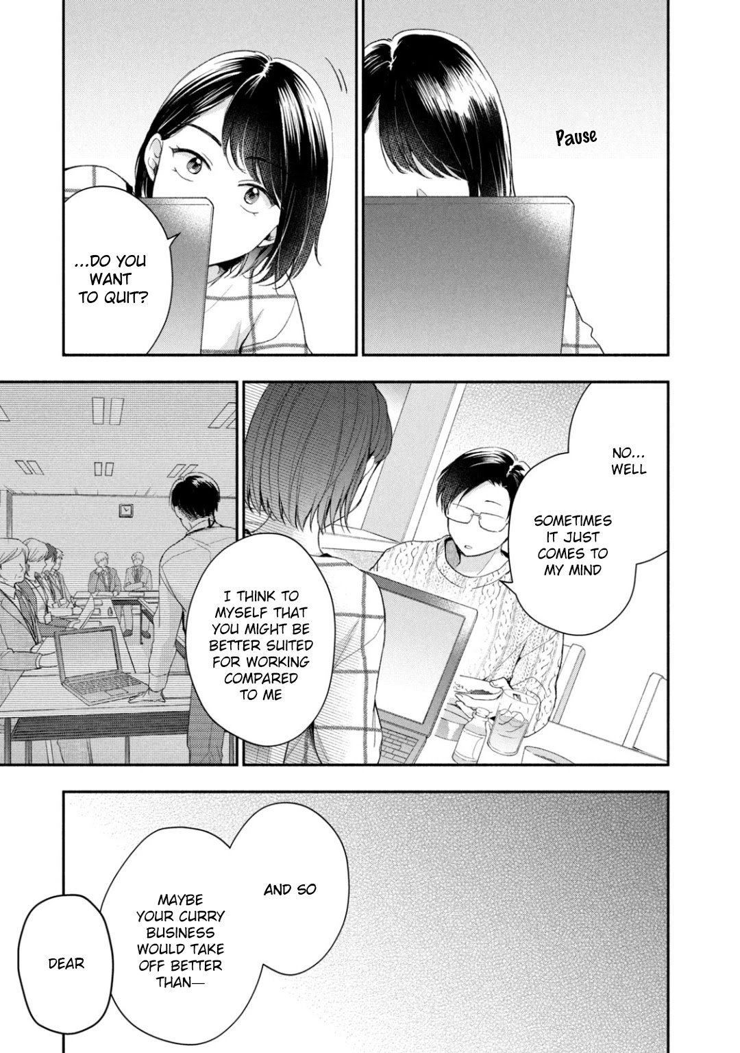 Kono Kaisha ni Suki na Hito ga Imasu Chapter 41 page 7 - Chapter 41: I Don't Hate It