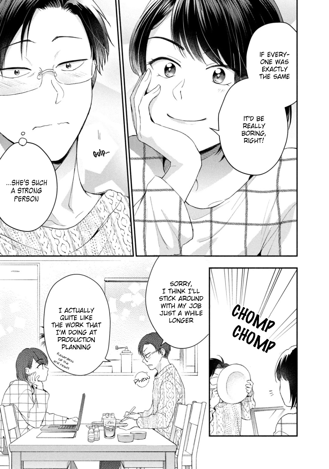Kono Kaisha ni Suki na Hito ga Imasu Chapter 41 page 9 - Chapter 41: I Don't Hate It