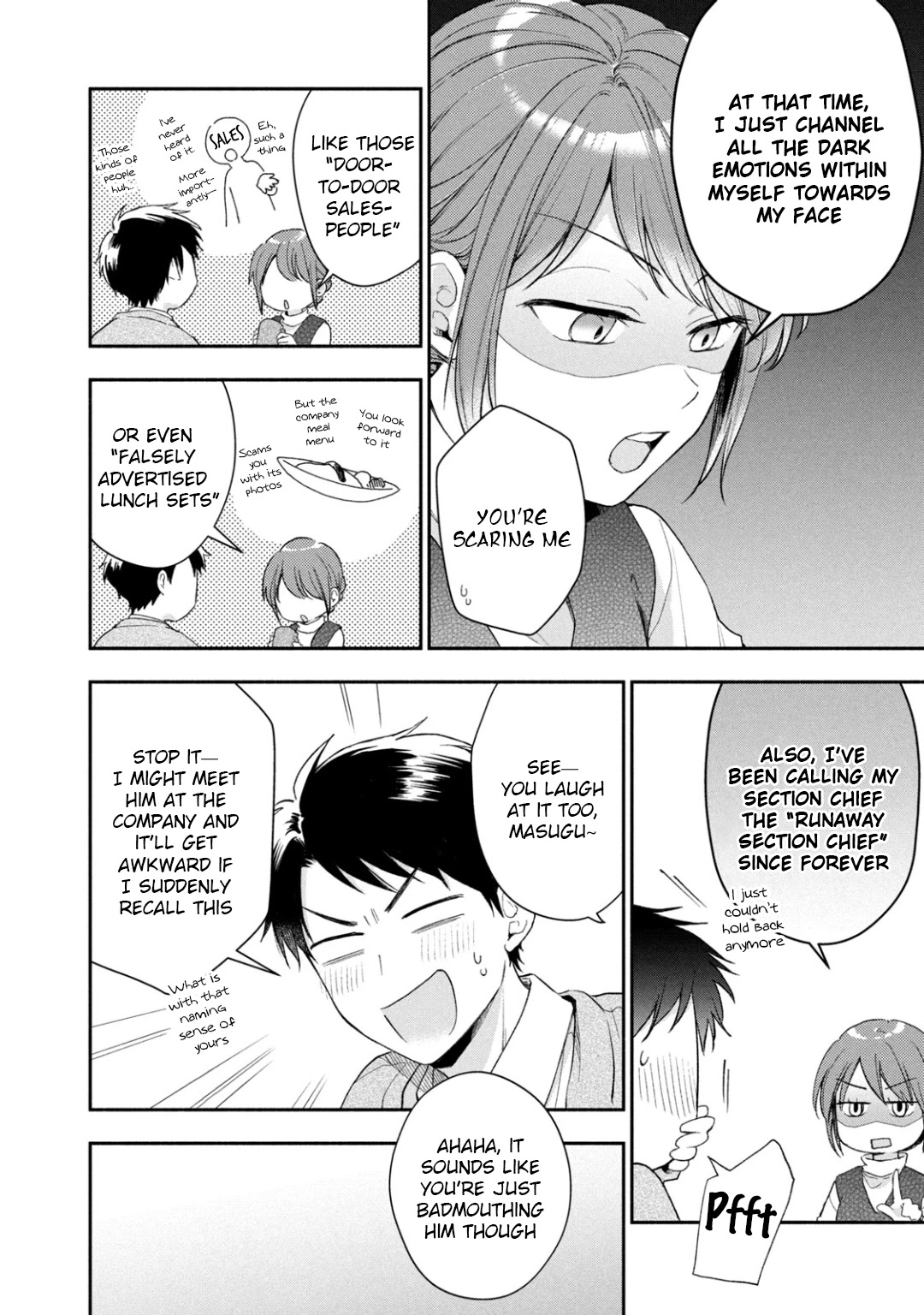 Kono Kaisha ni Suki na Hito ga Imasu Chapter 42 page 4 - Chapter 42: Tiny Stress Relief Method