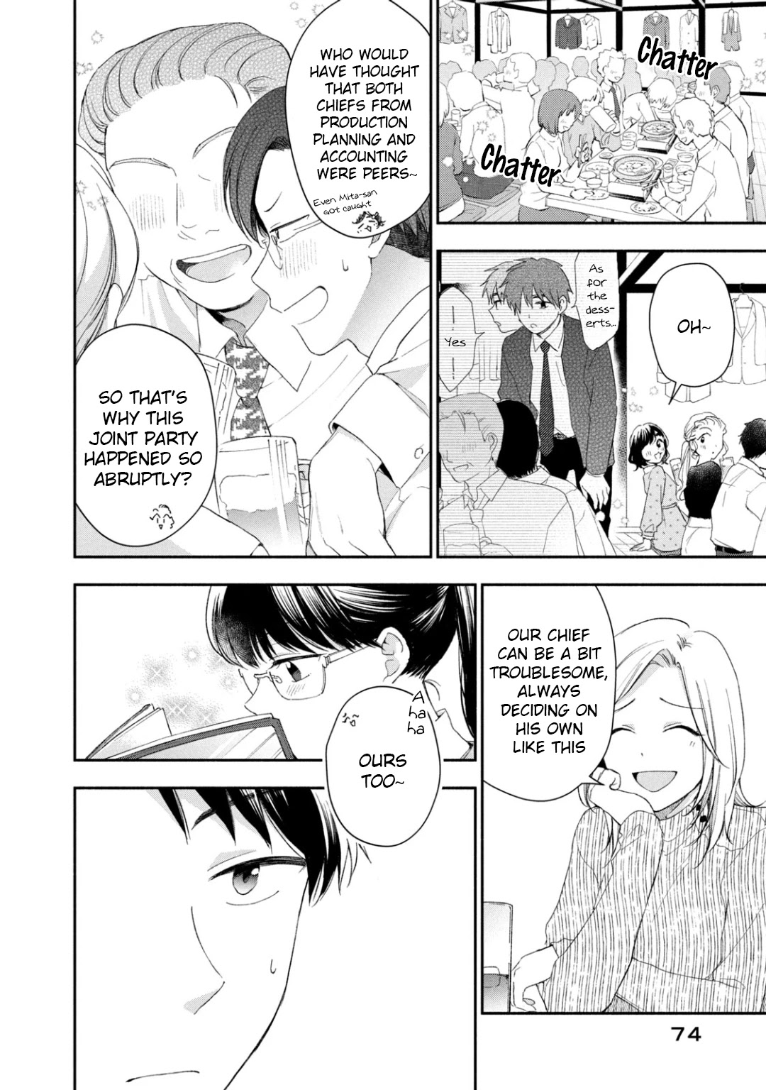 Kono Kaisha ni Suki na Hito ga Imasu Chapter 43 page 2 - Chapter 43: Year-End Party