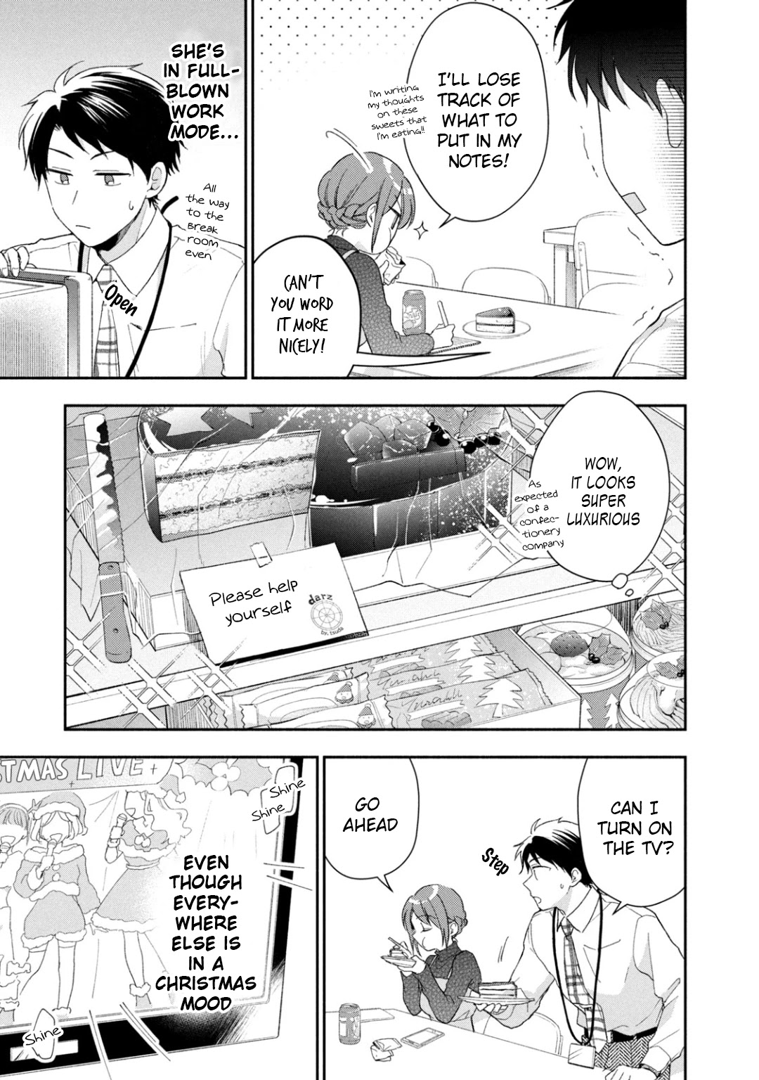 Kono Kaisha ni Suki na Hito ga Imasu Chapter 45 page 5 - Chapter 45: A Modest Christmas