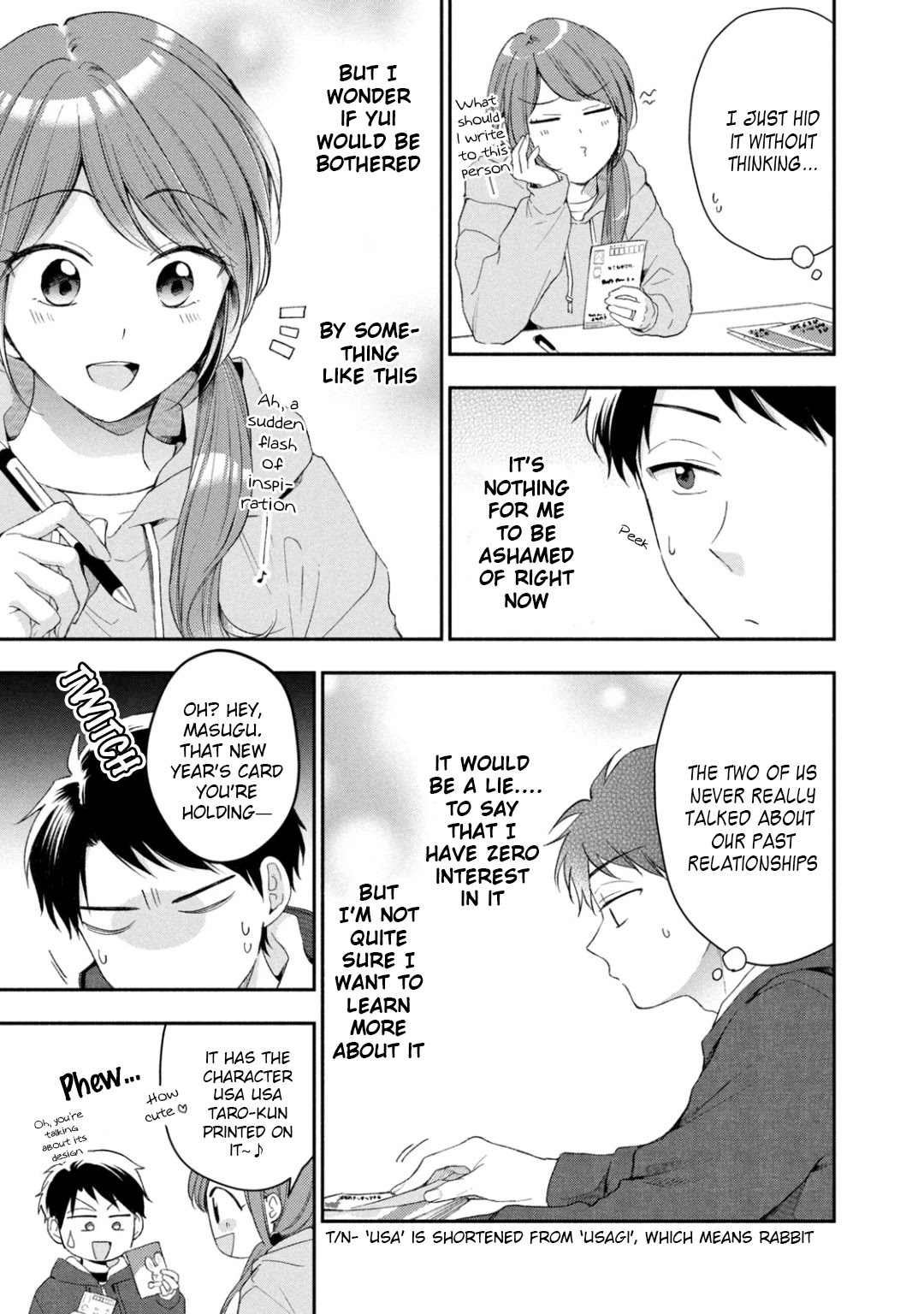 Kono Kaisha ni Suki na Hito ga Imasu Chapter 46 page 5 - Chapter 46: What if...?