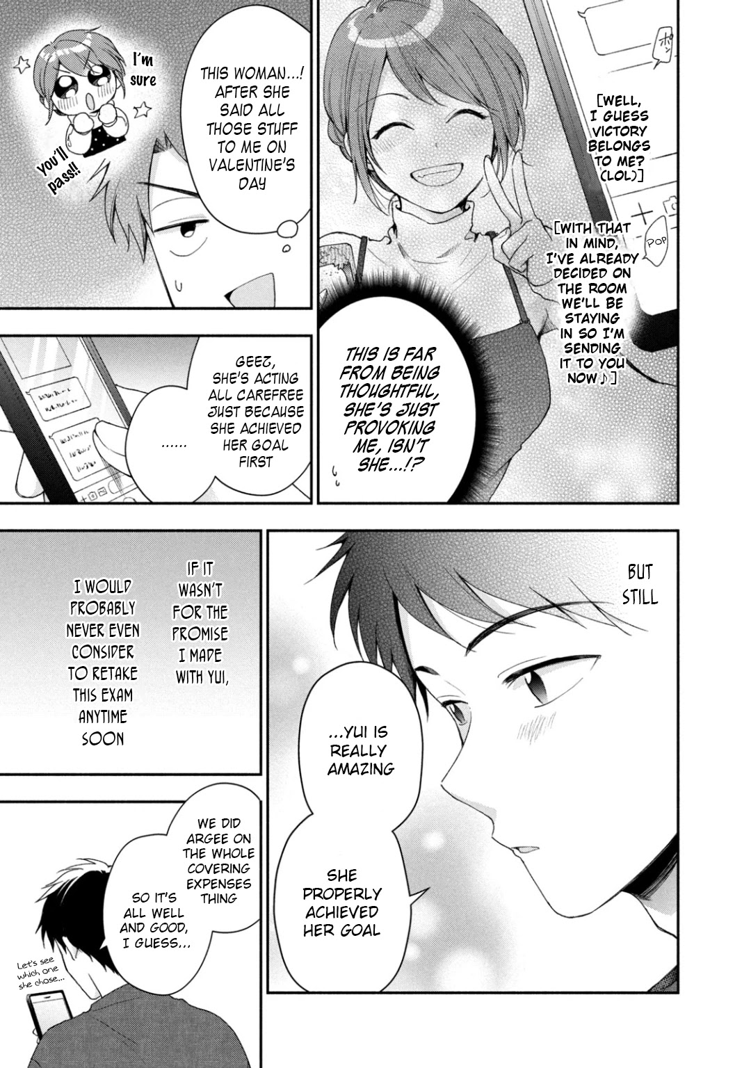 Kono Kaisha ni Suki na Hito ga Imasu Chapter 54 page 7 - Chapter 54: Encouragement