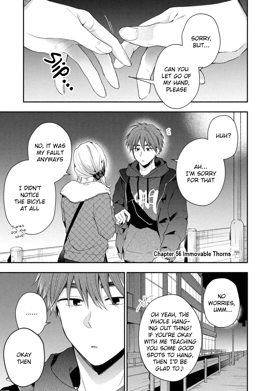 Kono Kaisha ni Suki na Hito ga Imasu Chapter 56 page 1 - Chapter 56: Immovable Thorns