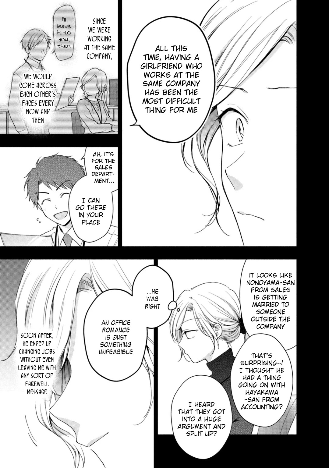 Kono Kaisha ni Suki na Hito ga Imasu Chapter 56 page 5 - Chapter 56: Immovable Thorns
