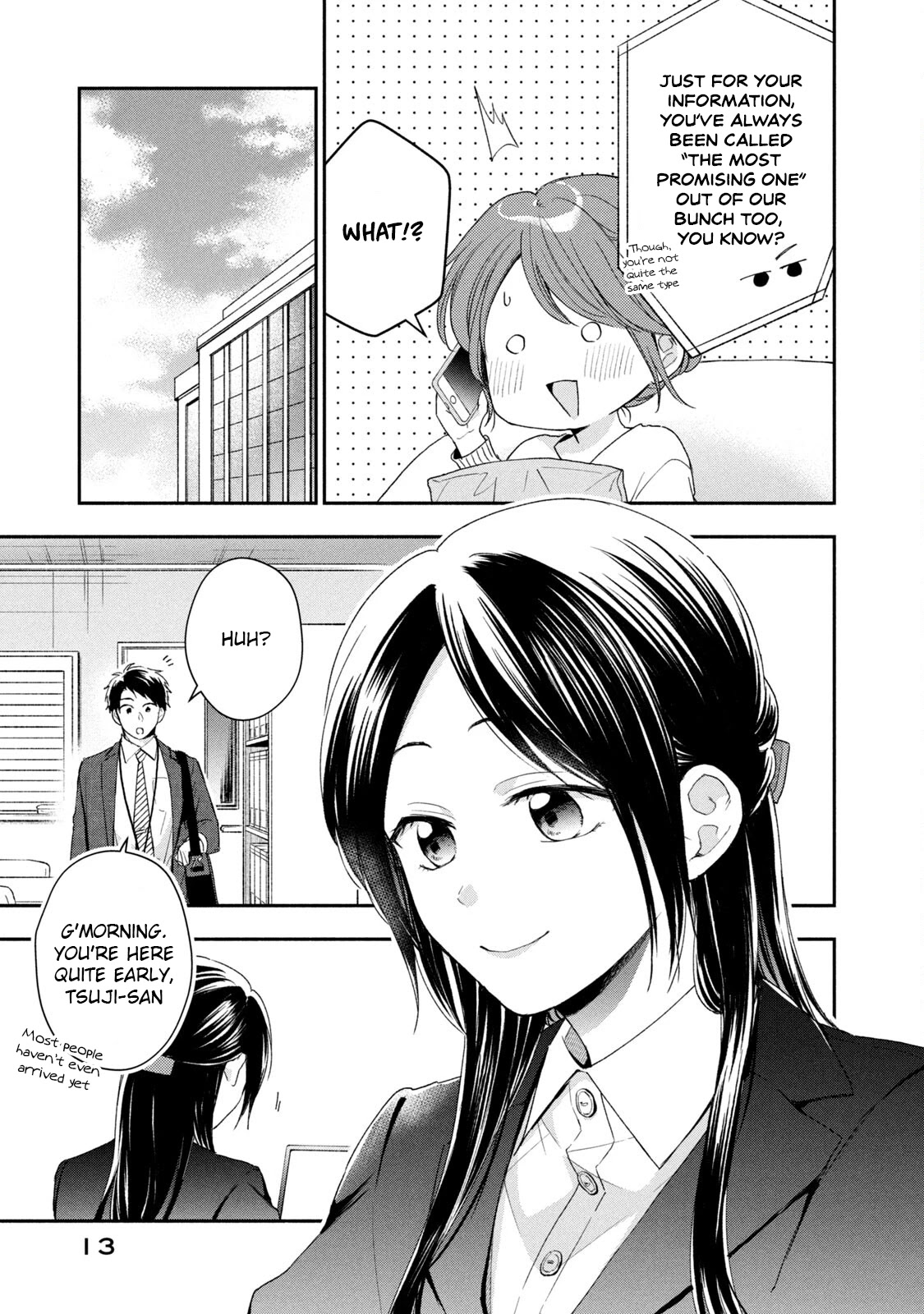 Kono Kaisha ni Suki na Hito ga Imasu Chapter 58 page 14 - Chapter 58: The Winds of Change